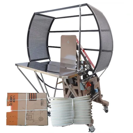 Automatic Bundling Machine for PE String and Spiral Tying of Corrugated Packages