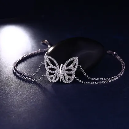 925 Sterling Silver charms bracelet jewelry