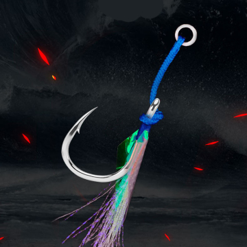 High Carbon Steel Anti-Corrosion Deep Sea Fishing Hooks for Tuna Jigging