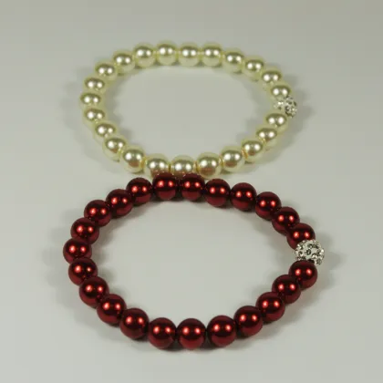 Enthusiasm Red Pearl Bracelet
