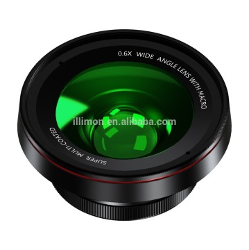 M37mm 0.6X Wide angle camera lens with macro for Smart mobile cell phone lens kit