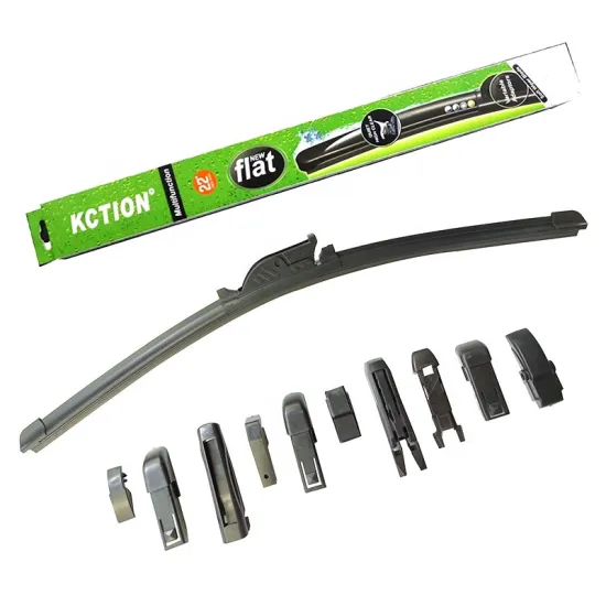 Hot Sale Custom Brand Multi-Function OEM Premium Wiper Blade with 9 Adapters for All Car Models