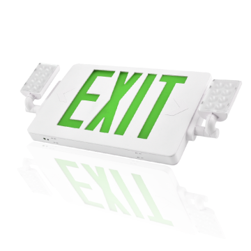 2019 Dấu hiệu thoát hiểm LED Slim mới với các chữ cái và đầu đèn LED