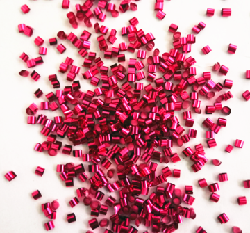 High-Temperature Resistant PET O-Shaped Glitter Sequins for Kids' Paint Projects