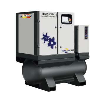 Hand All in un compressore di aria a vite di risparmio energetico a basso rumore per macchine da taglio laser in fibra