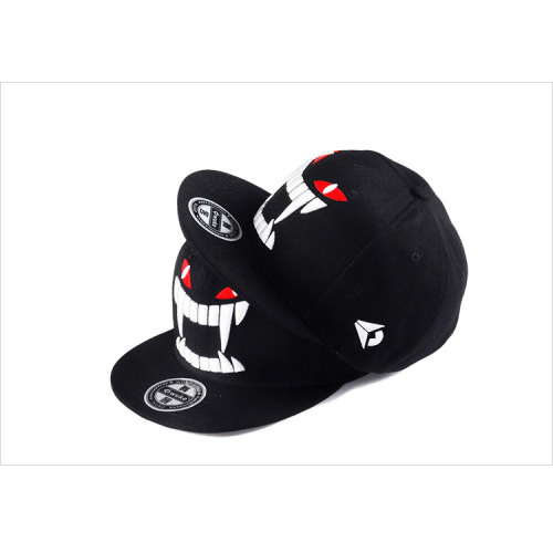 Gorra de béisbol de dientes grandes gorra de skate de hip hop