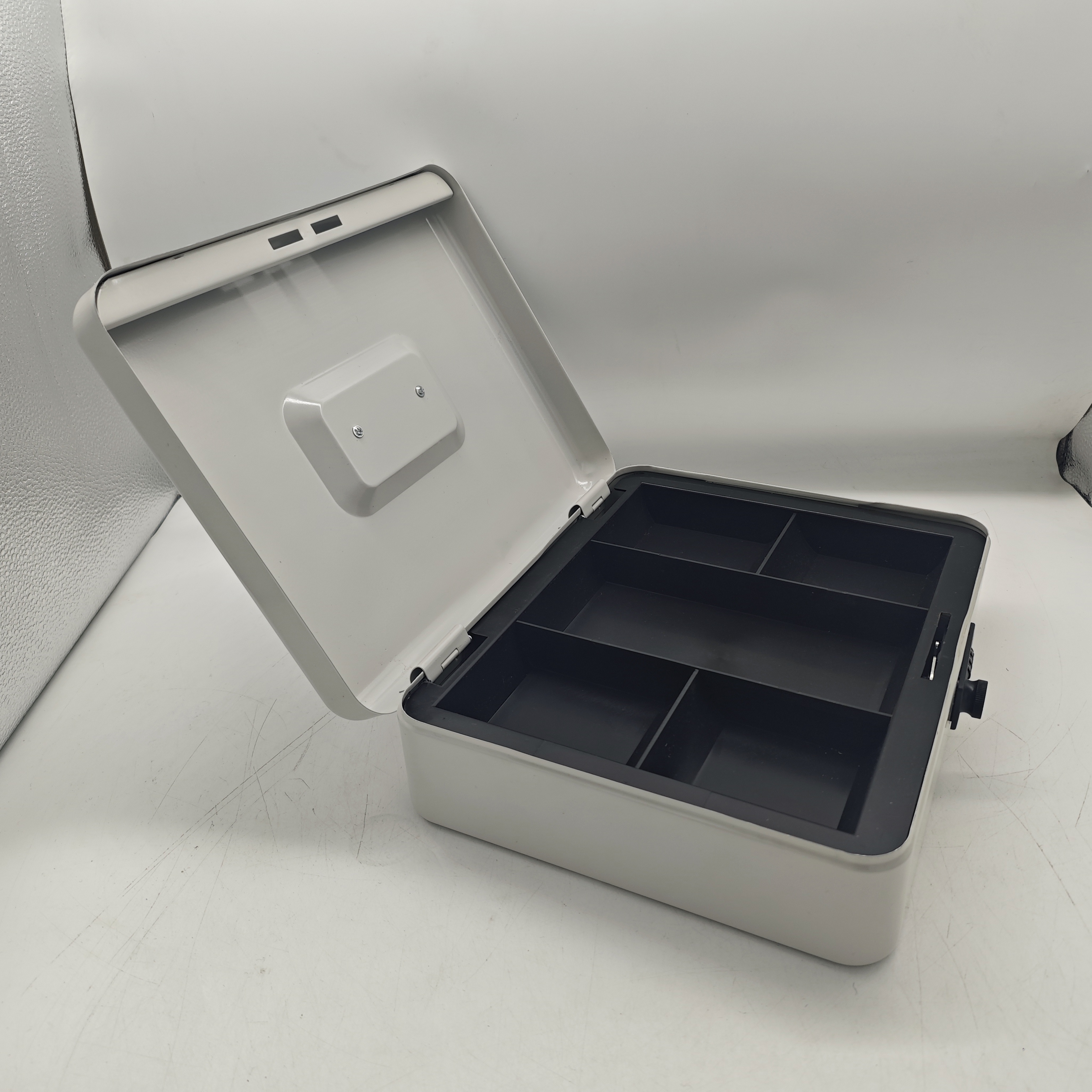 wholesale metal portable money box cash box