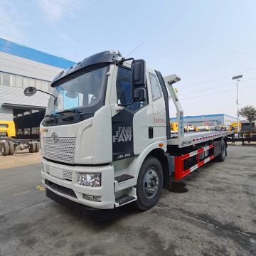 FAW 10-ton Flatbed Wrecker Tow Truck