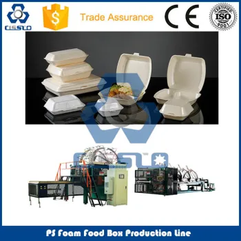 CE STANDARD PS FOAM BURGER BOX MAKING MACHINE