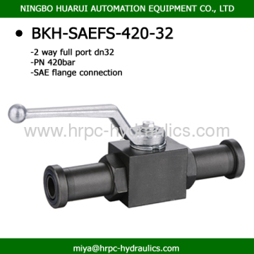High Pressure 2 Way Full Port Carbon Steel Ball Valve Flanged Sanme As Hydac 
