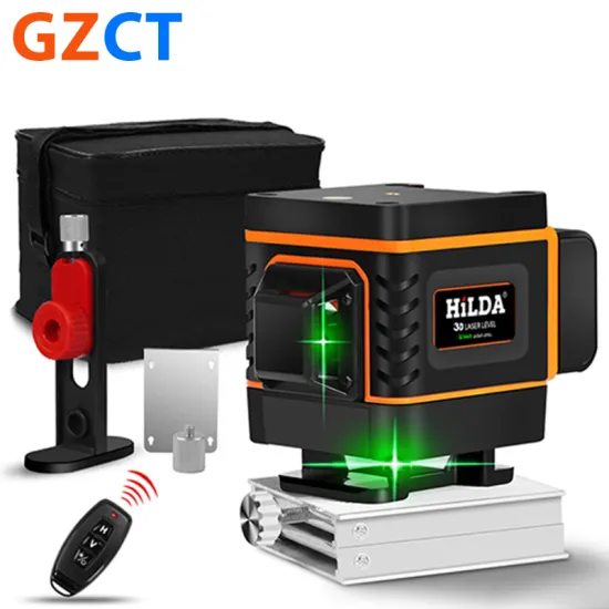 4D Self-Leveling 360 Laser Level with 12 Lines for Accurate Indoor and Outdoor Measurement