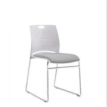 Modern Sled Base Office Chair with Fabric Seat