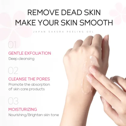 LAIKOU Skin Care Deep Cleansing Exfoliating Brightening Face Gel