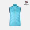 Chaleco aislante acolchado plegable para mujer