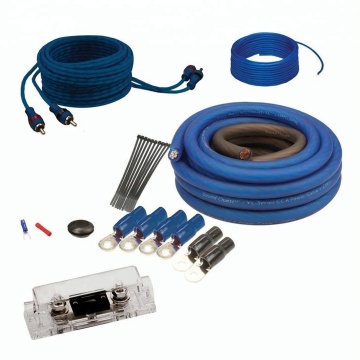 OFC CCA TCCA Soft Flexible Jacket Audio Car Amplifier Installation Wiring Kit