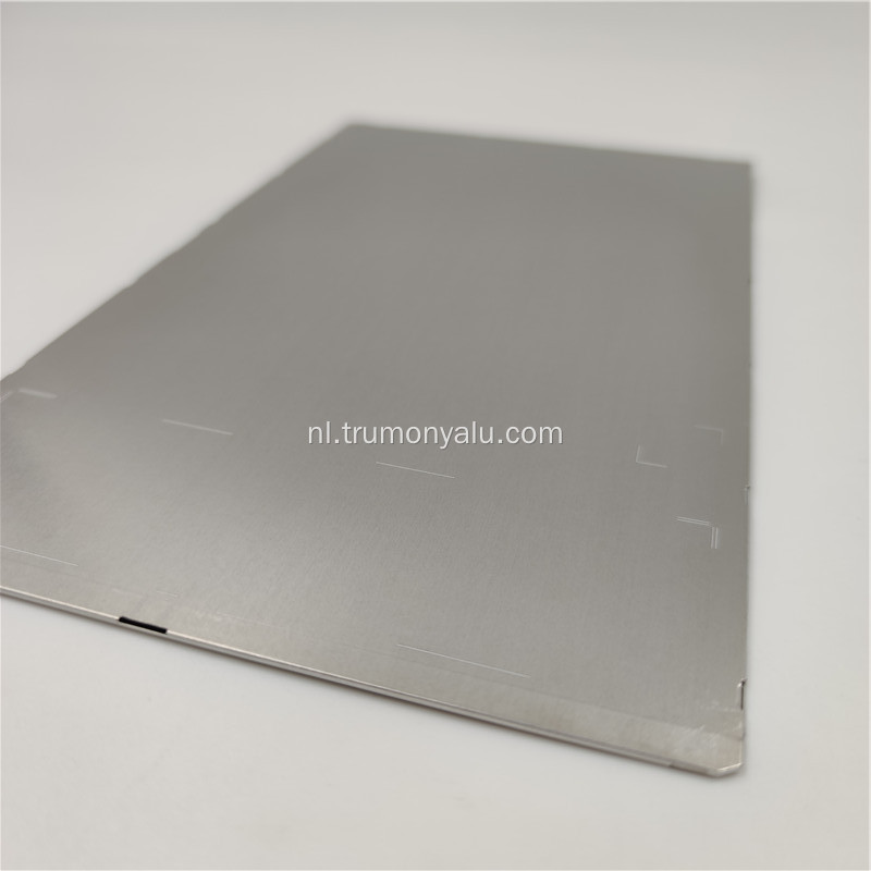 Opbrengstbeheer voor halfgeleiders gebruikt aluminium vlakke plaat