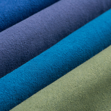 TONGDA Eco-Friendly Dyed Microfiber Suede Leather - Multi-Colors, Stretch, Waterproof, Elastic, Anti-Mildew, Stain Resistant