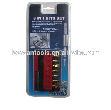 8pcs screwdriver bit