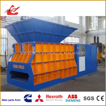 Tesoura de sucata horizontal de alto desempenho para corte de metal