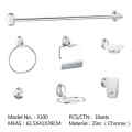 Wall Mount Bathroom Towel Shelf Towel Holder Chrome