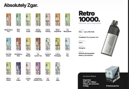 ZGAR Retro 10000 AZ Disposable Vape