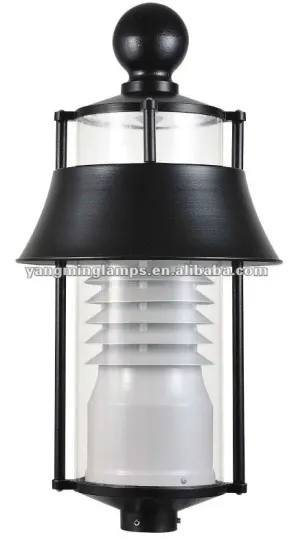 IP65 protection grade antique outdoor garden pole lights /lamp post
