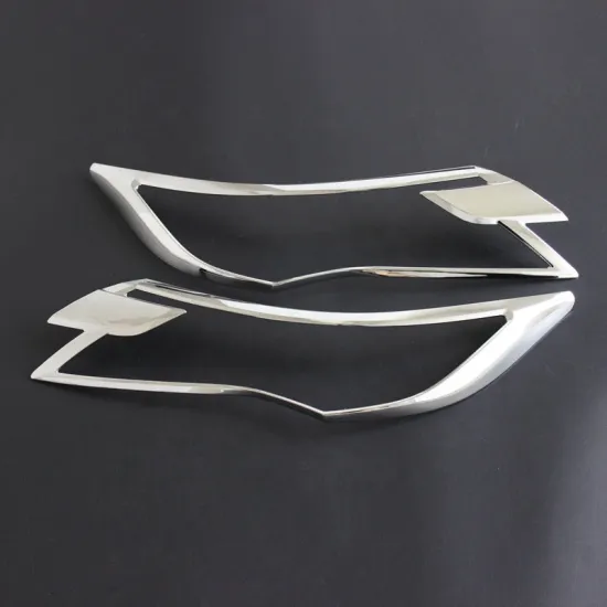 Montero Sport 2016 2017 headlight cover front light covers for Pajero Sport accessories