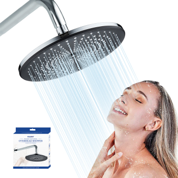 Leelongs EU Online Hot-Sale 10 Inch Plastic Overhead Shower Top Ceiling Mounted Rain Shower Head