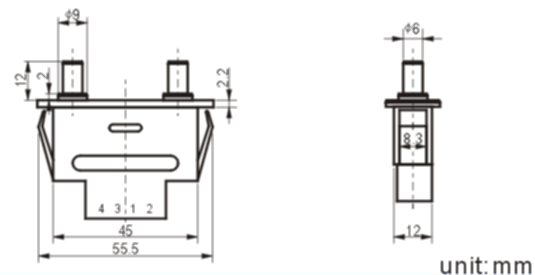 RDS-07-1 refrigeartor switch