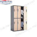 Six-door lockers Gym school Office filing cabinets