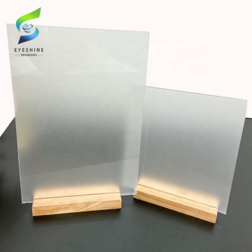 Heat Resistant Frosted Acrylic Sheet for Billboards - Eyeshine 4x8/4ft x 8ft 4mm