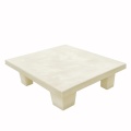 Solid Color Indoor Outdoor Concrete Base Square Table