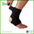 Double puller tight adjustable neoprene ankle brace protect black