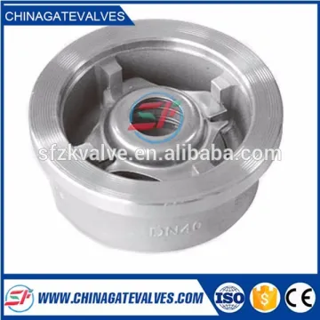 Hot selling good quality ss316 wafer check valve