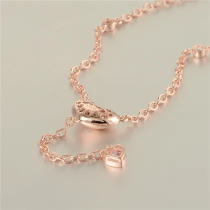 Valuabal Gold Plated Bracelet Jewelry With Clear Zircon Globalwin Jewelry
