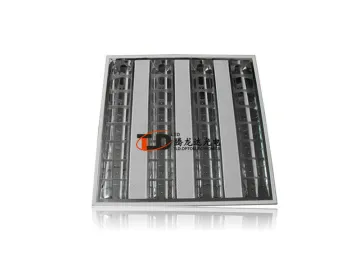 Warm White 32w 3200lm Led Grille / Grid Lights With 600 * 600mm