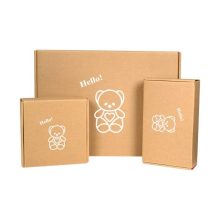 Custom Logo Print Ecommerce Corrugated Paper Boxes