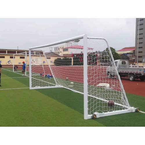 Portable Movable Aluminum Alloy Soccer Goal with Wheels