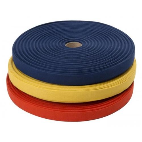Colored flat knitted rubber elastic tape 10mm