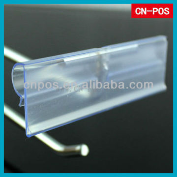 supermarket plastic price strip for hanging