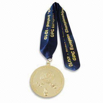 Wysokiej jakości Medal Metal mosiądz niklowy/złota galwanicznego