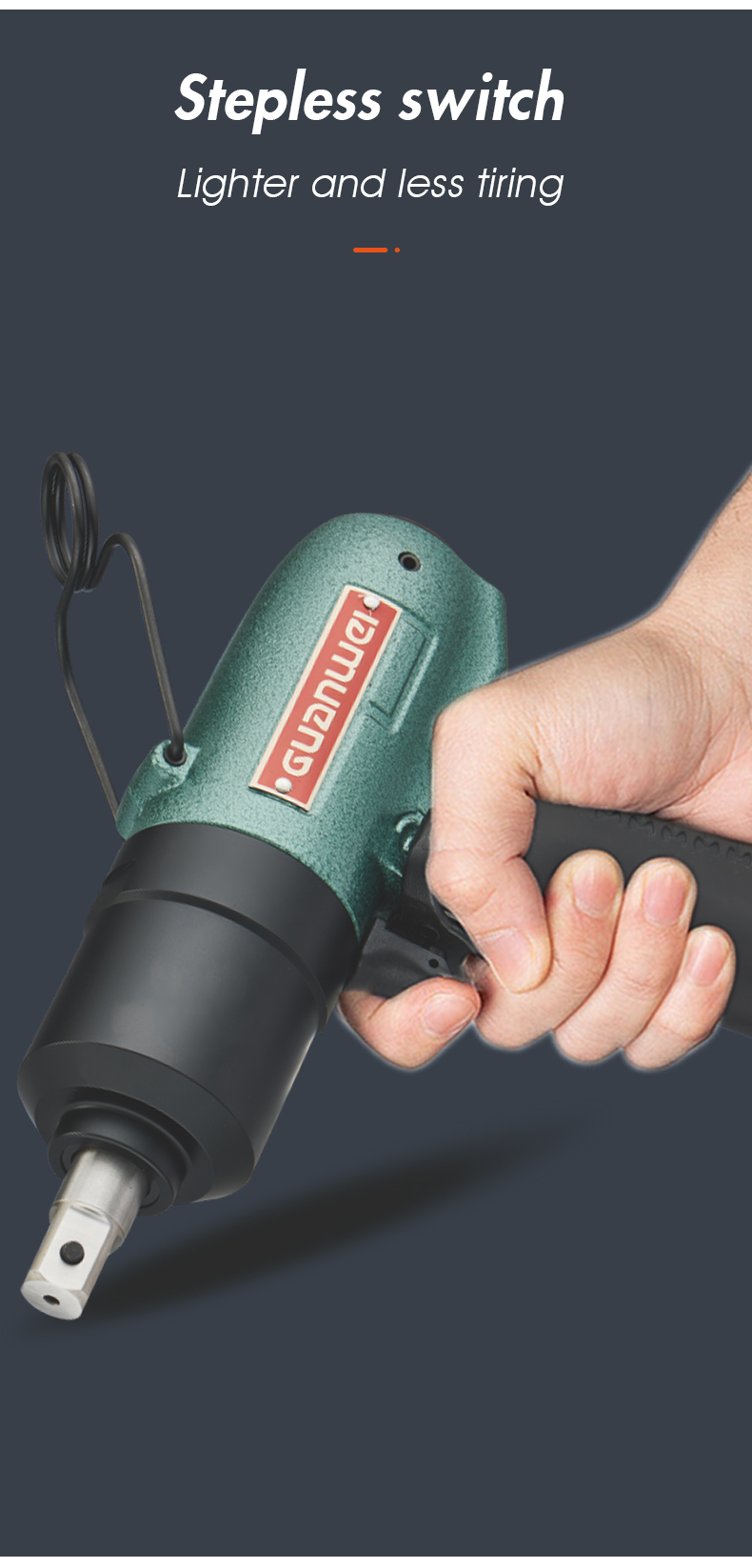 Air Impact Wrench Gun Pneumatic Tool Set