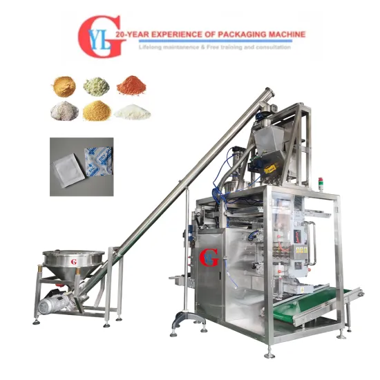 Four-Sided Sealing Powder Packaging Machine for Coffee and Chilli Powder