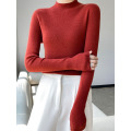 Halb hoher Kragen nahtloser Linie Ready-to-Wear-Jumper