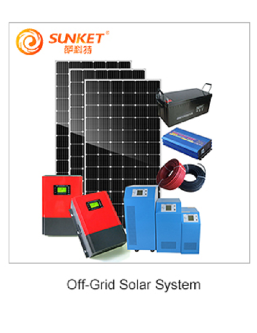 5kw 10kw sistema di energia solare domestico off-grid