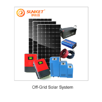System solarny o mocy 5 kW i mocy 5000 W.