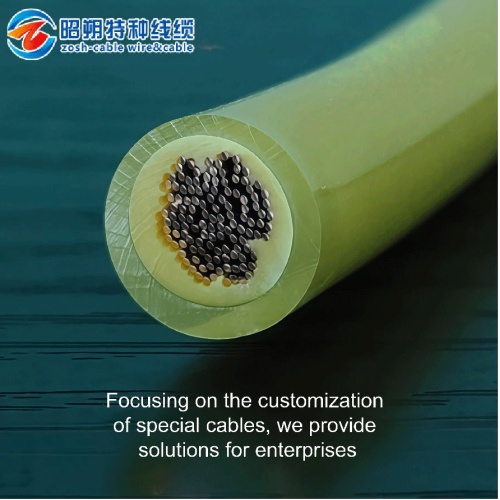 Cables con revestimiento de barril resistentes al desgaste para uso industrial