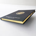 Custom Luxury Gold Leaf Books