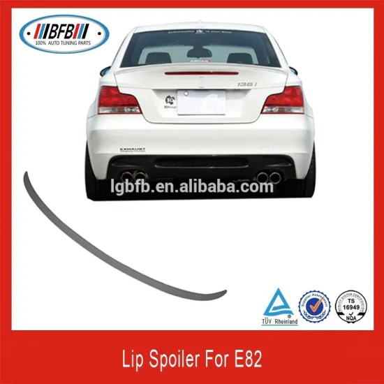 LIP SPOILER FOR BMW E82 PU MATERIAL