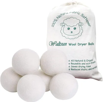 Wholesale Eco-Friendly Wool Dryer Balls with Bag - New Zealand Organic Laundry Solution
